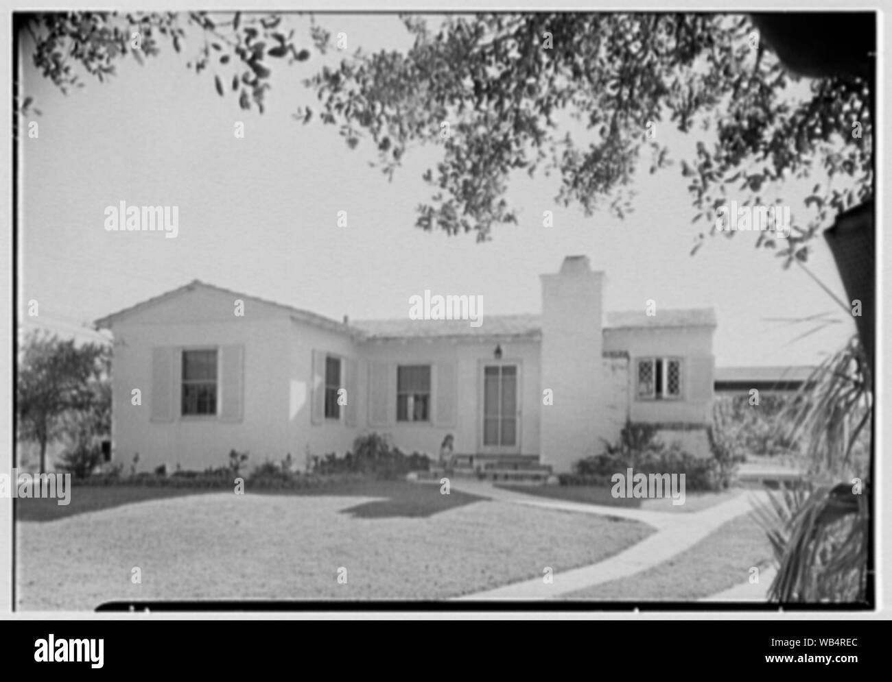 Edwin W. Hambley, 4012 Irvington Avenue, Coconut Grove, Florida. Abstract / Medium: Gottscho-Schleisner Sammlung Stockfoto