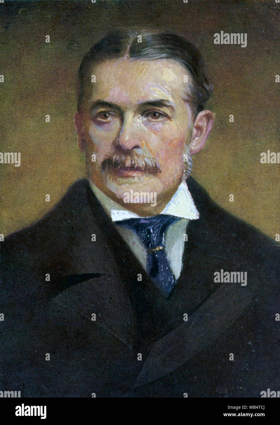 ARTHUR SULLIVAN (1842-1900), englischer Komponist, vor allem Opern Kooperationen mit W. S. Gilbert. Über 1885 Stockfoto