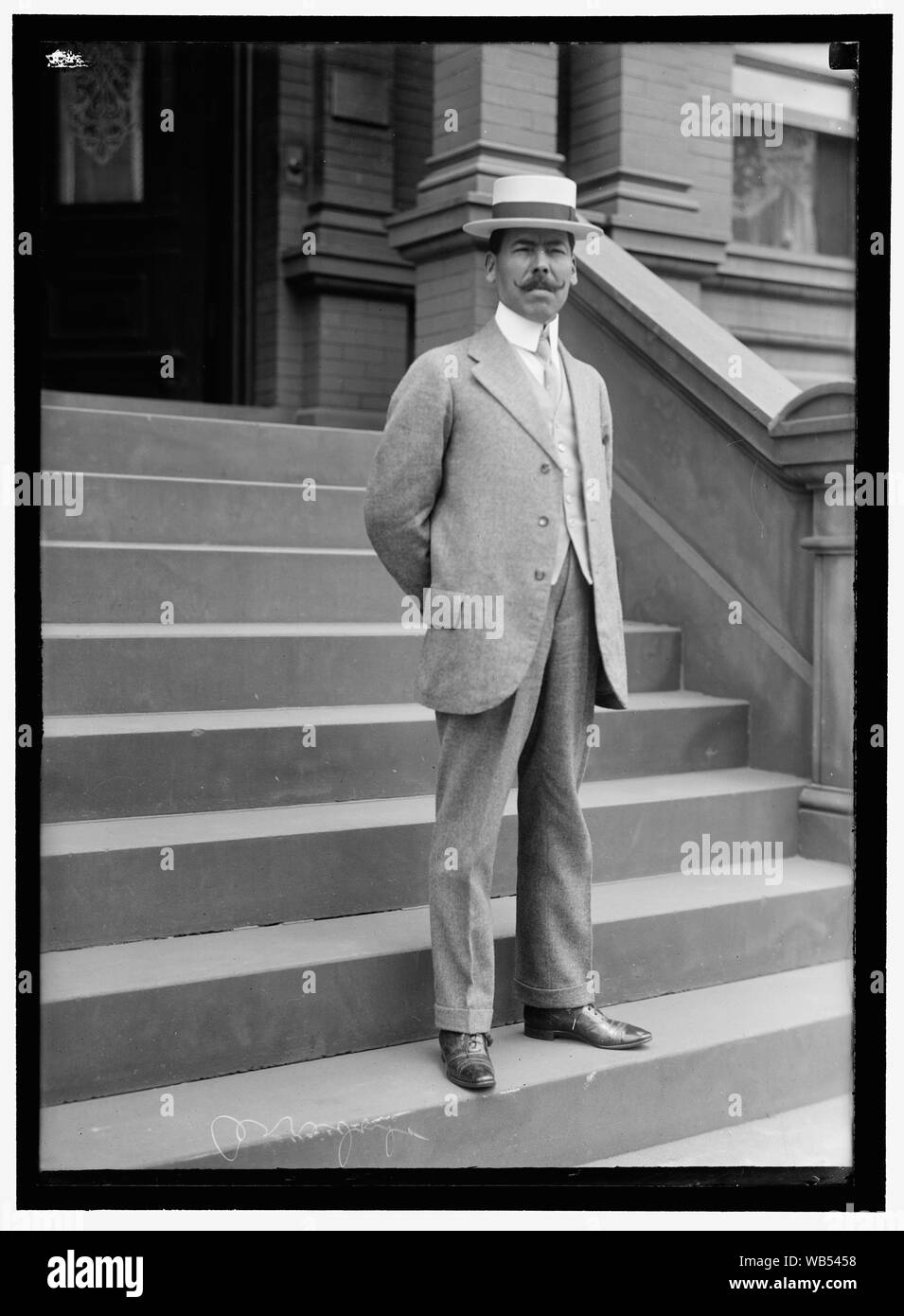 Eliseo Arredondo von Mexiko Abstract / Medium: Harris & Ewing Fotosammlung Stockfoto