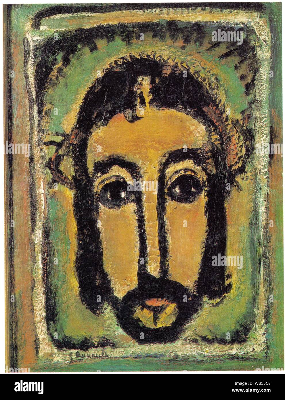 Georges Rouault. La sainte Face Stockfoto