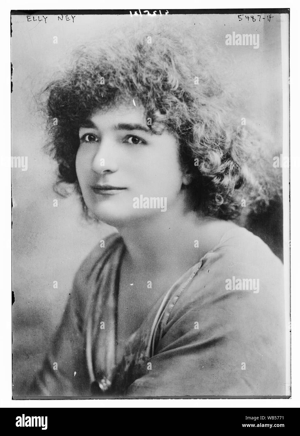 Elly Ney Abstract / Medium: 1 Negativ: Glas; 5 x 7 in. oder kleiner. Stockfoto