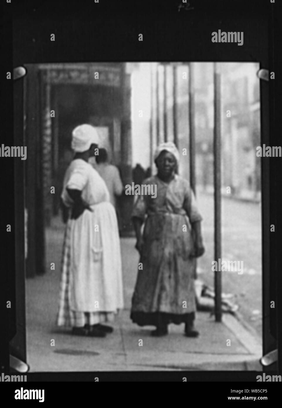 Ende des Arguments, New Orleans Abstract / Medium: Genthe, Arnold, 1869-1942, Fotograf. Stockfoto
