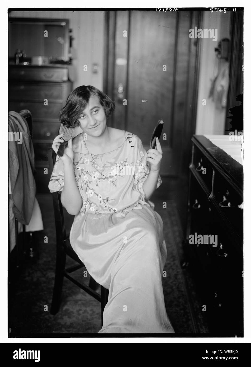 Erika] Morini Abstract / Medium: 1 Negativ: Glas; 5 x 7 in. oder kleiner. Stockfoto