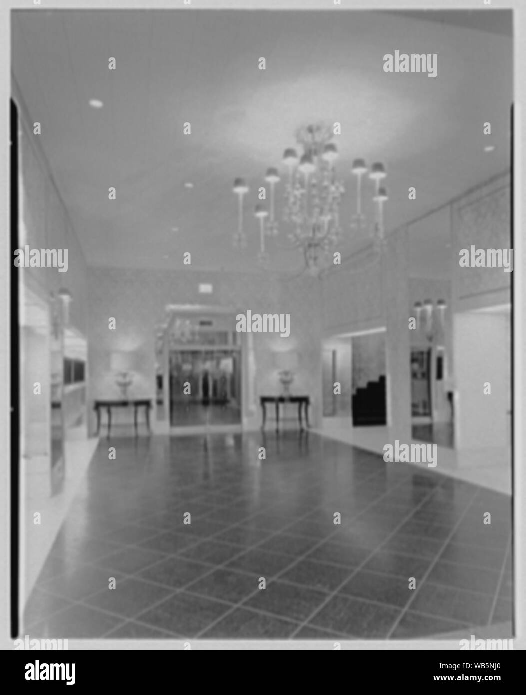 Essex House, Kolonnaden. Abstract / Medium: Gottscho-Schleisner Sammlung Stockfoto