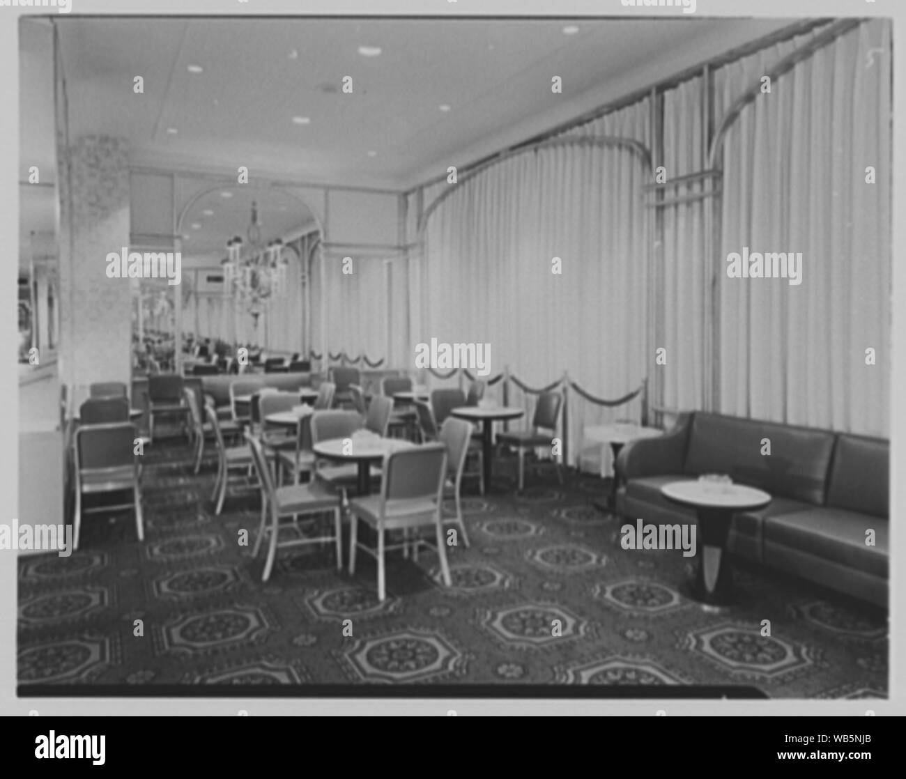 Essex House, Kolonnaden. Abstract / Medium: Gottscho-Schleisner Sammlung Stockfoto