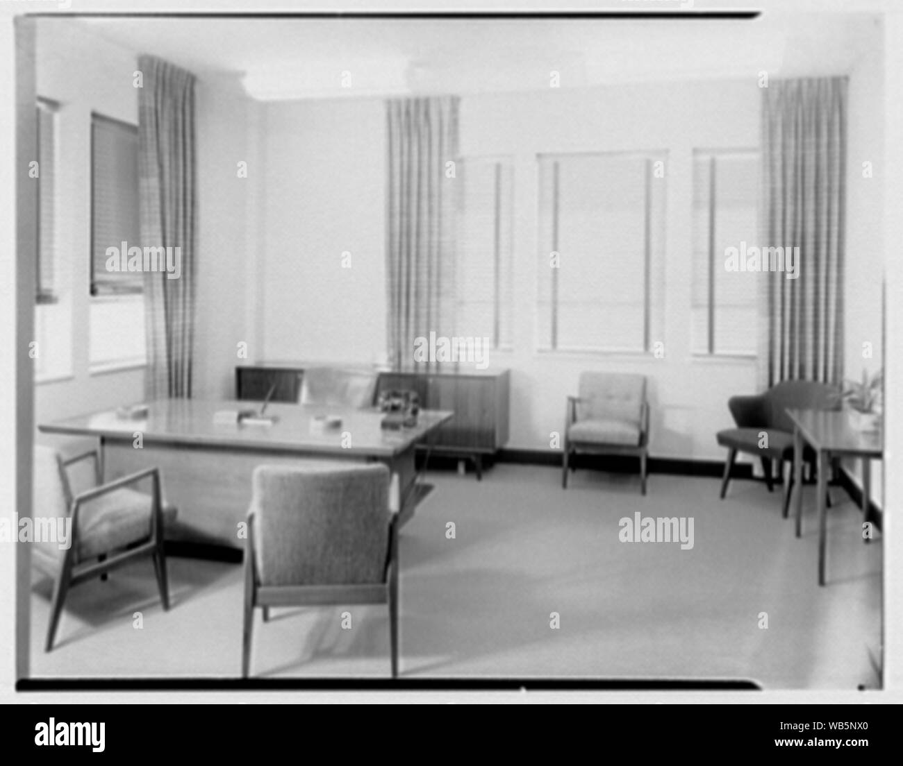 Esso Gebäude, Baton Rouge, Louisiana. Abstract / Medium: Gottscho-Schleisner Sammlung Stockfoto