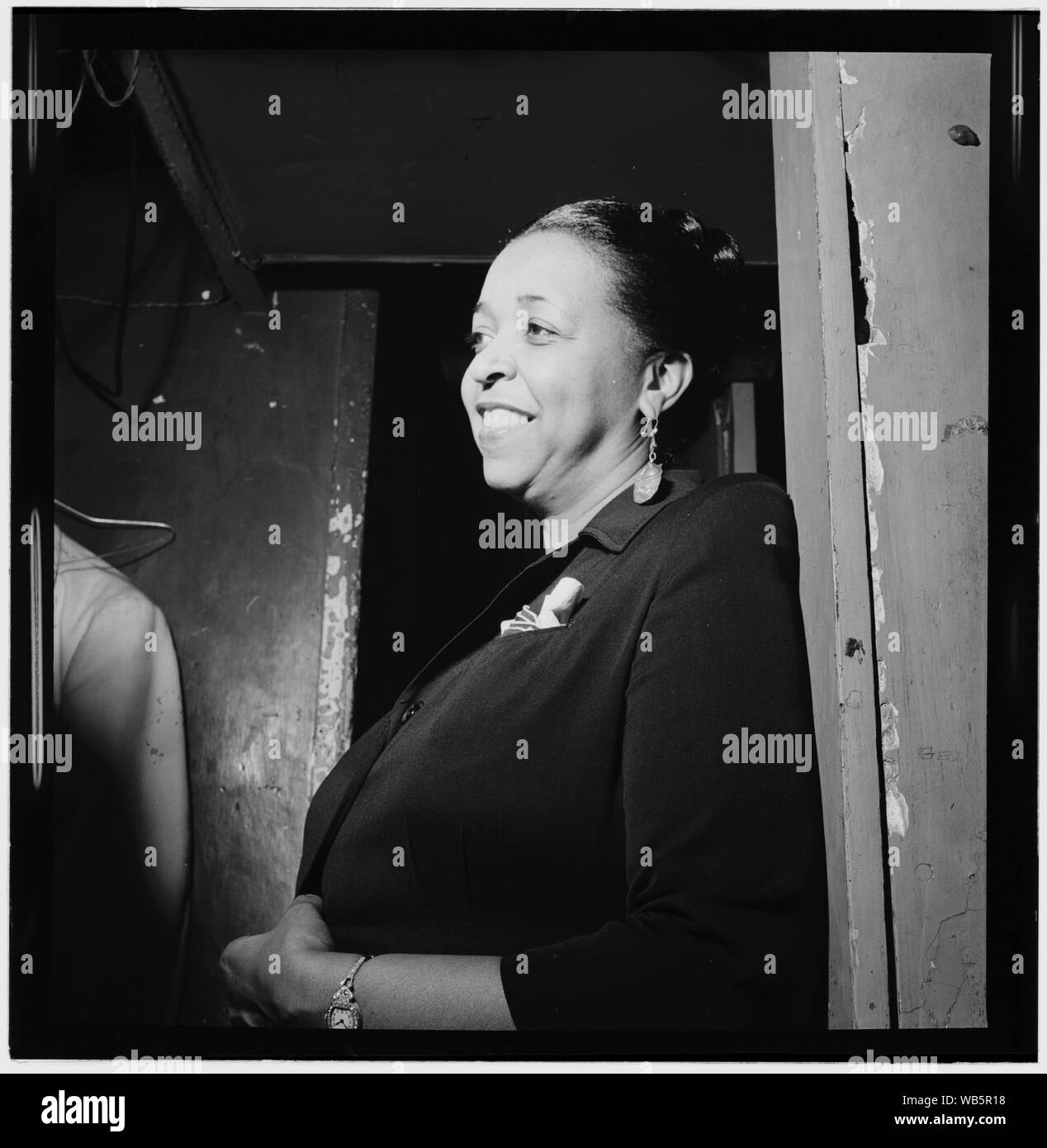 Ethel Waters, in ein Foto von William S. Gottlieb geglaubt, in New York City, New York [1] genommen worden zu sein Stockfoto