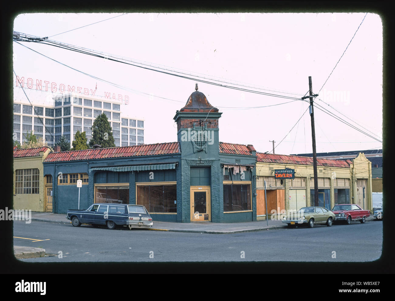 Evergreen Taverne, 1901 NW 26 Street, Portland, Oregon Stockfoto