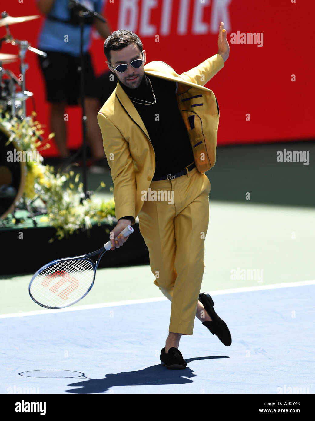 Flushing NY, USA. 24 Aug, 2019. Max, der während Arthur Ashe Kids Day am USTA Billie Jean King National Tennis Center am 24. August 2019 in Flushing Queens. Credit: Larry Marano © 2019/Alamy leben Nachrichten Stockfoto