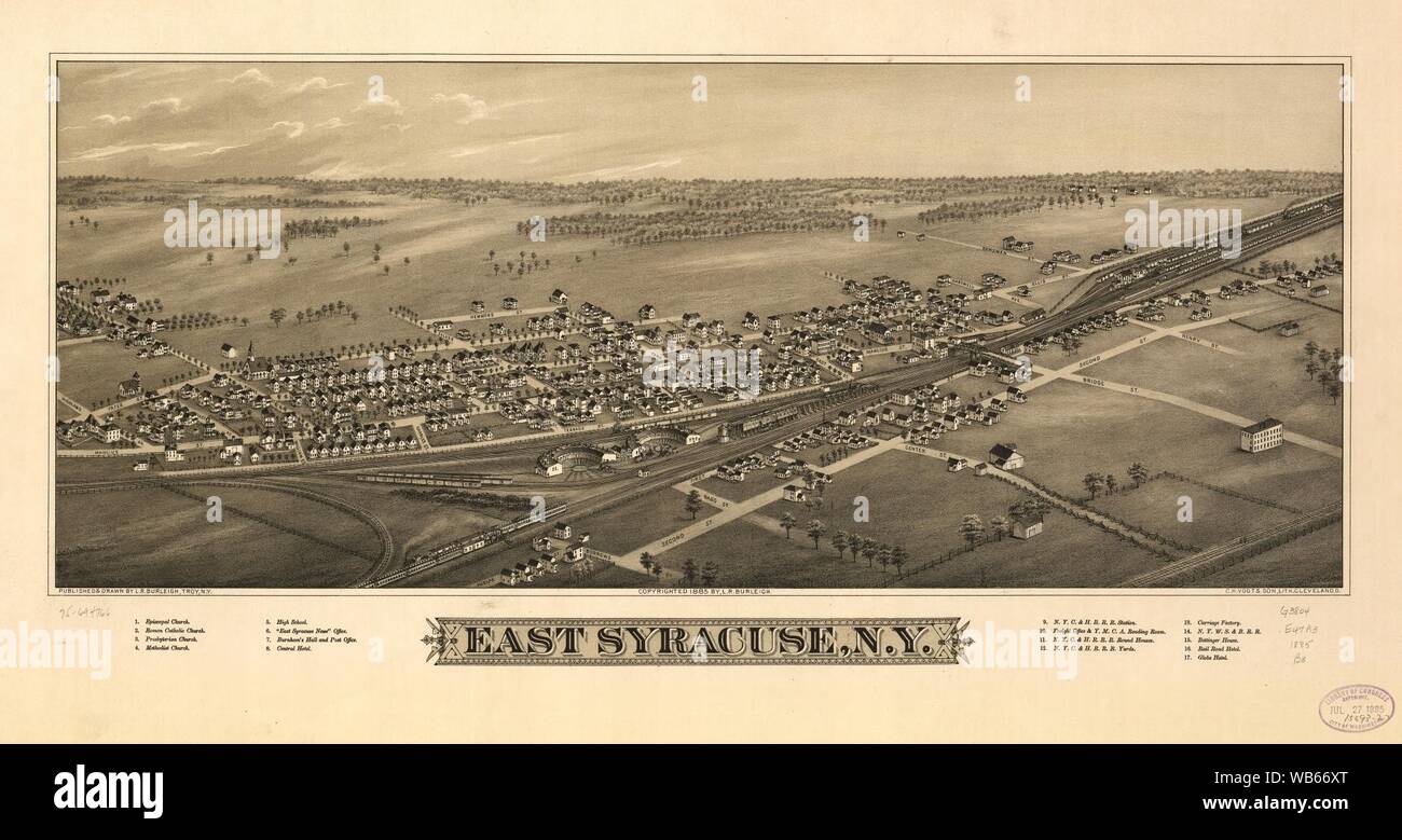 East Syracuse, N.Y. Stockfoto