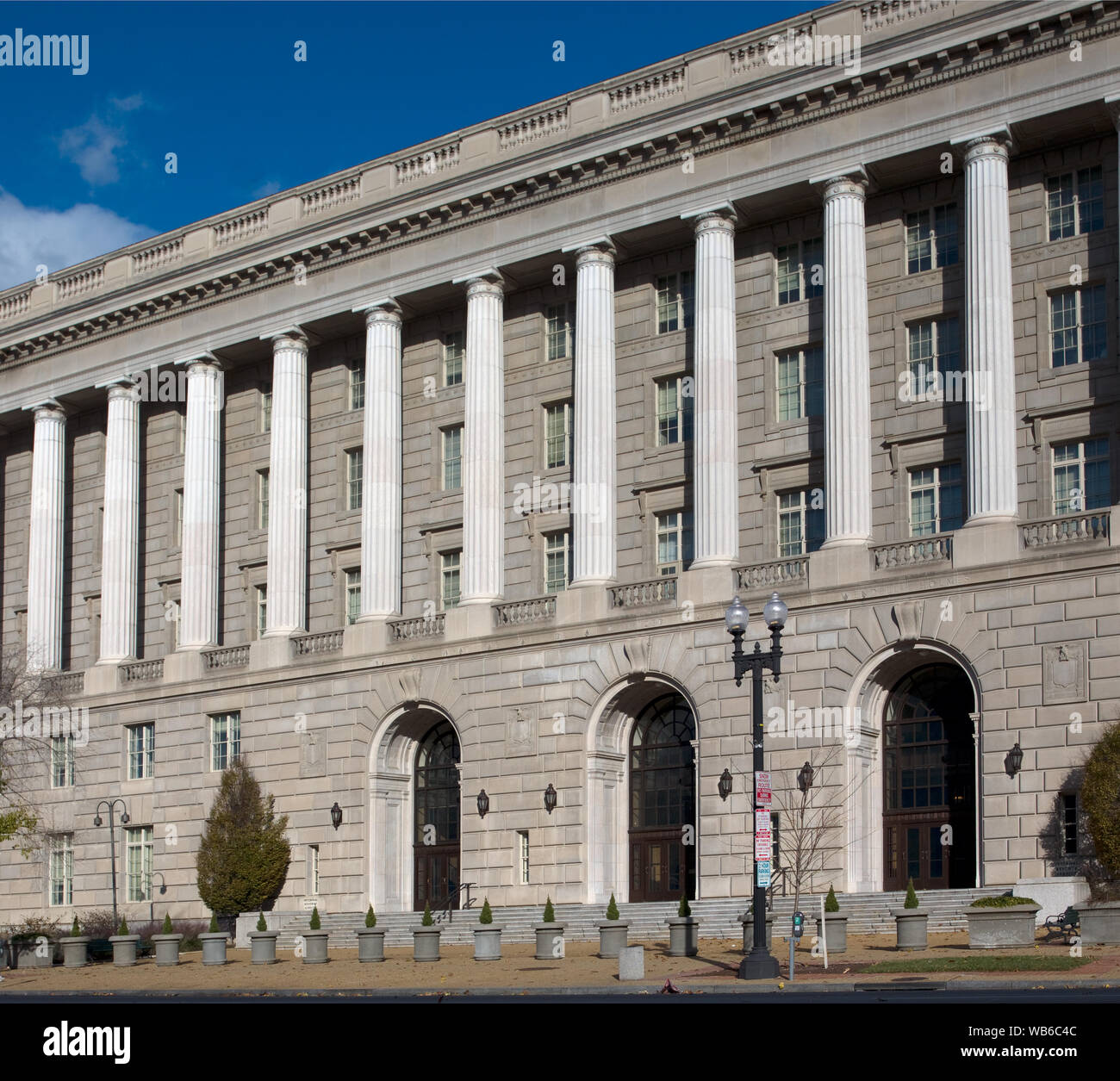 Exterieur, United States IRS Gebäude, Washington, D.C Stockfoto
