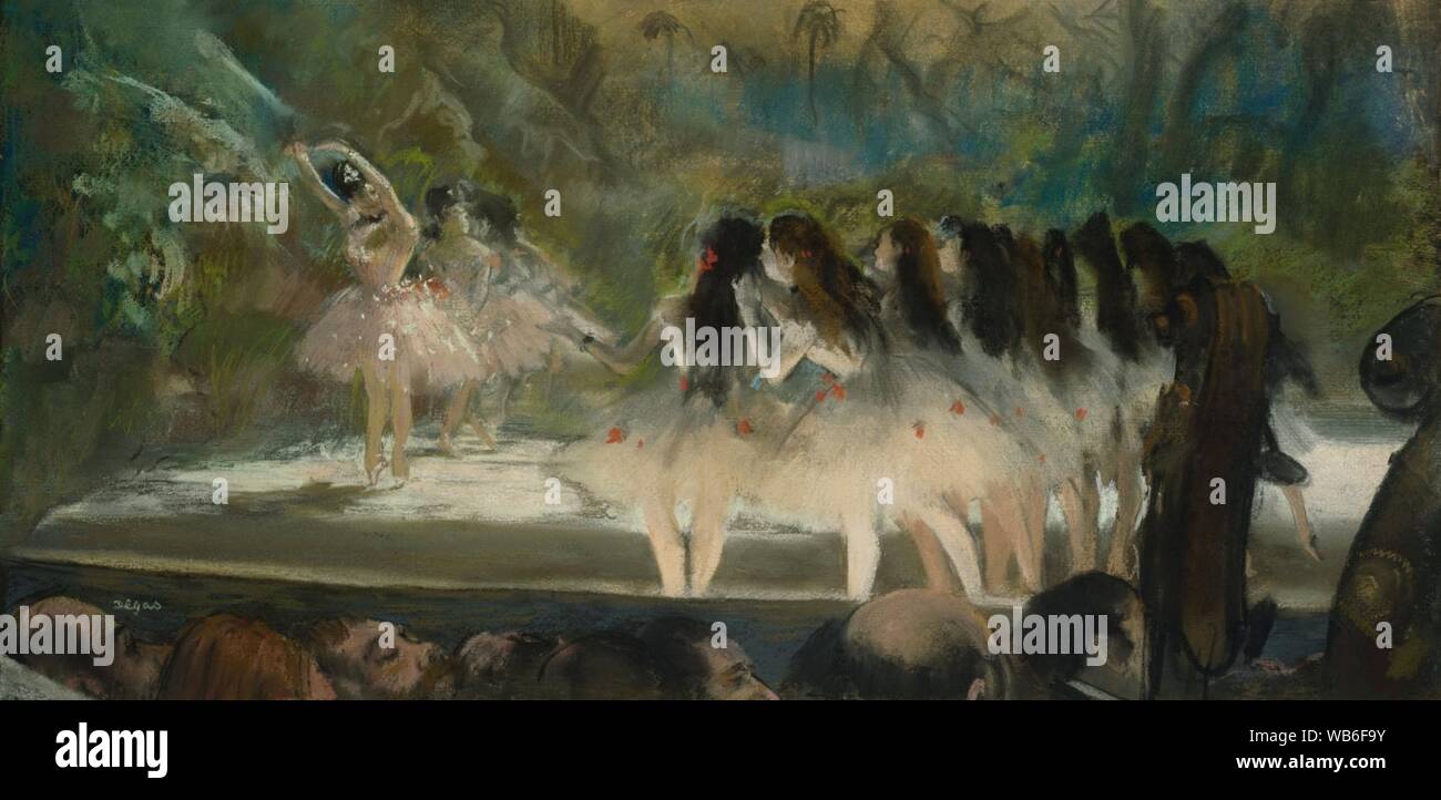 Edgar Degas - Ballett an der Pariser Oper Stockfoto