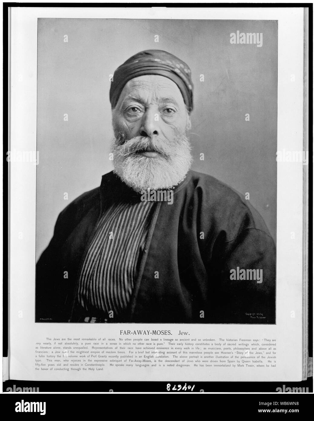 Far-Away-Mose. Jude/A.Zeese & Co., Chi. Abstract / Medium: 1 fotomechanischen drucken: halftone. Stockfoto