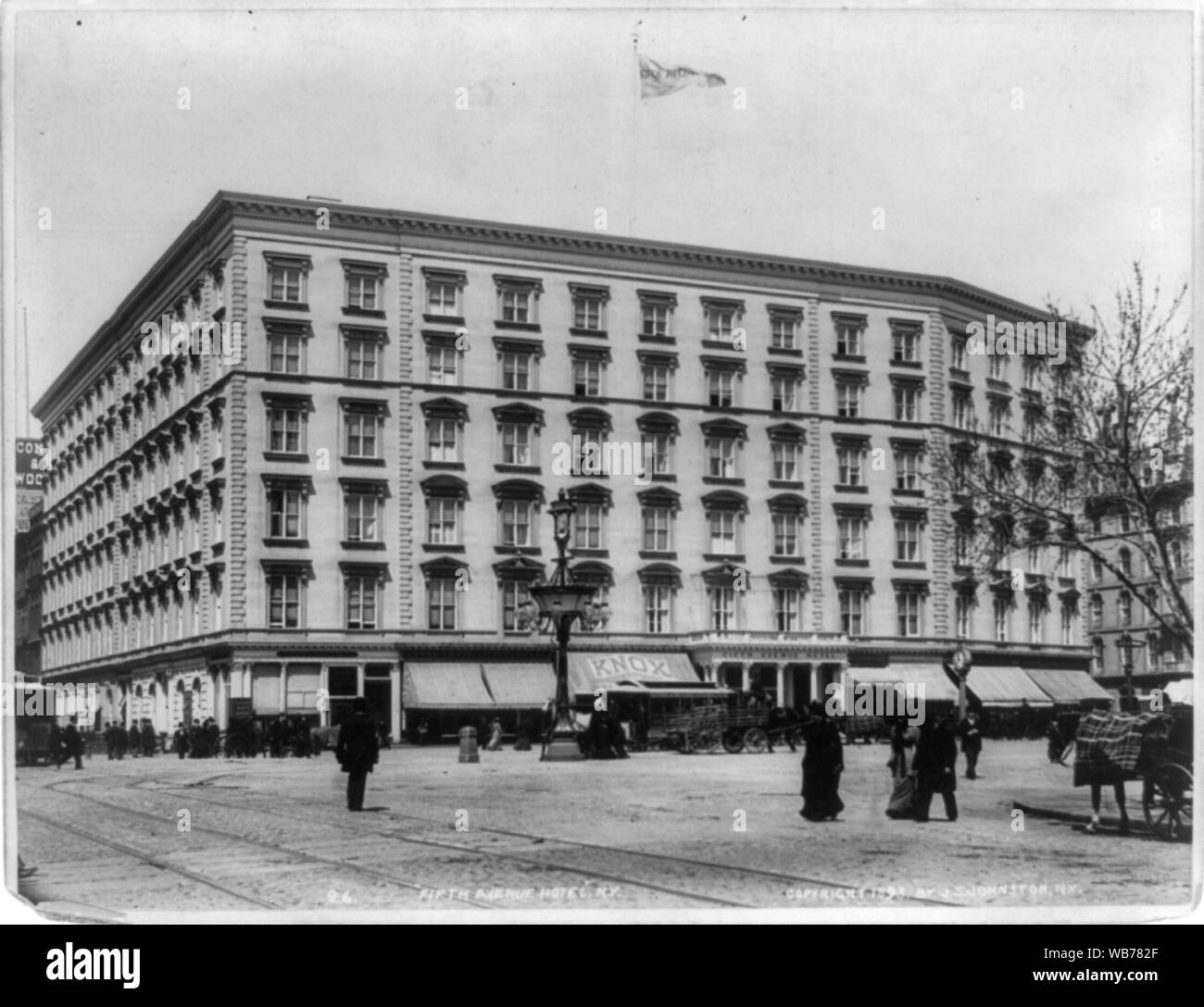 Fifth Avenue Hotel, NEW YORK, Abstract / Medium: 1 Fotoabzug. Stockfoto