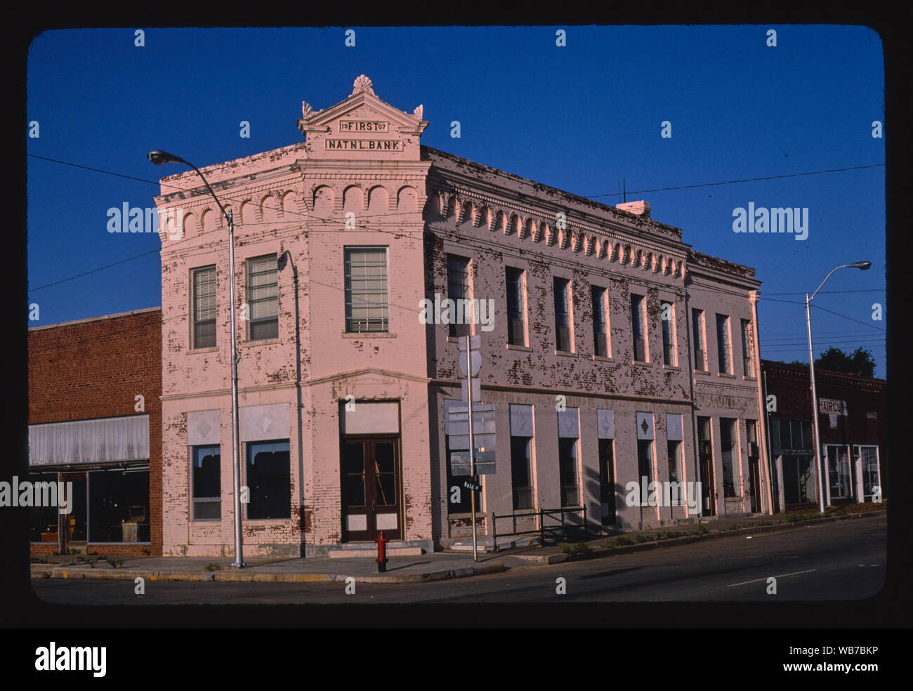 First National Bank Stockfoto