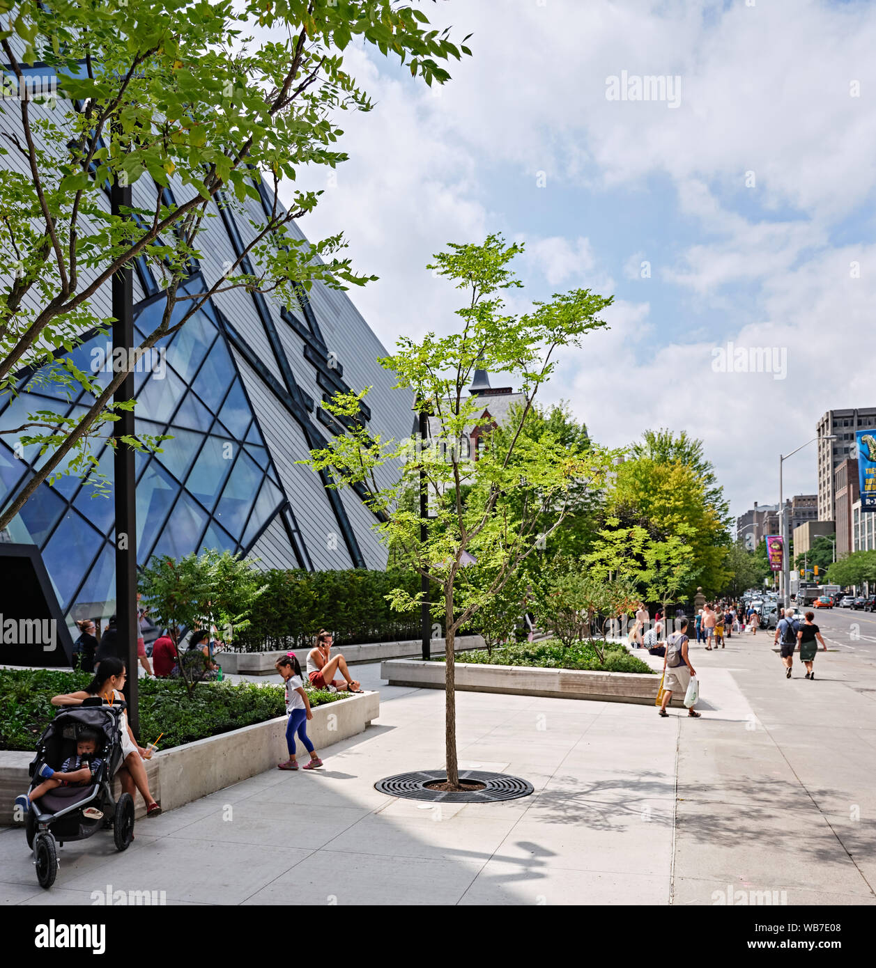 Royal Ontario Museum, ROM Stockfoto