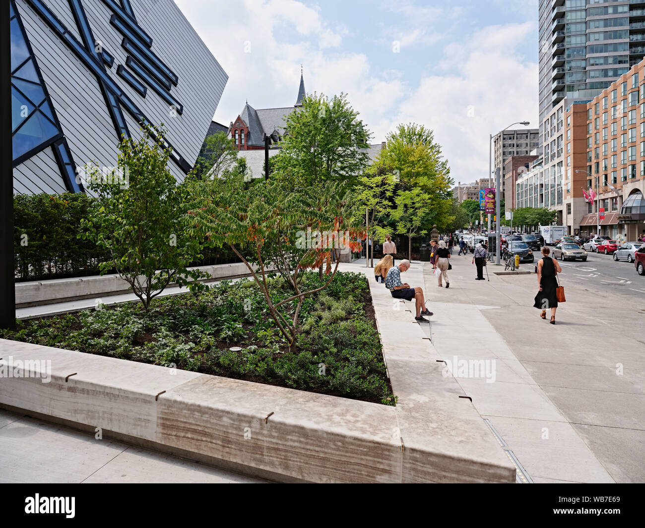 Royal Ontario Museum, ROM Stockfoto