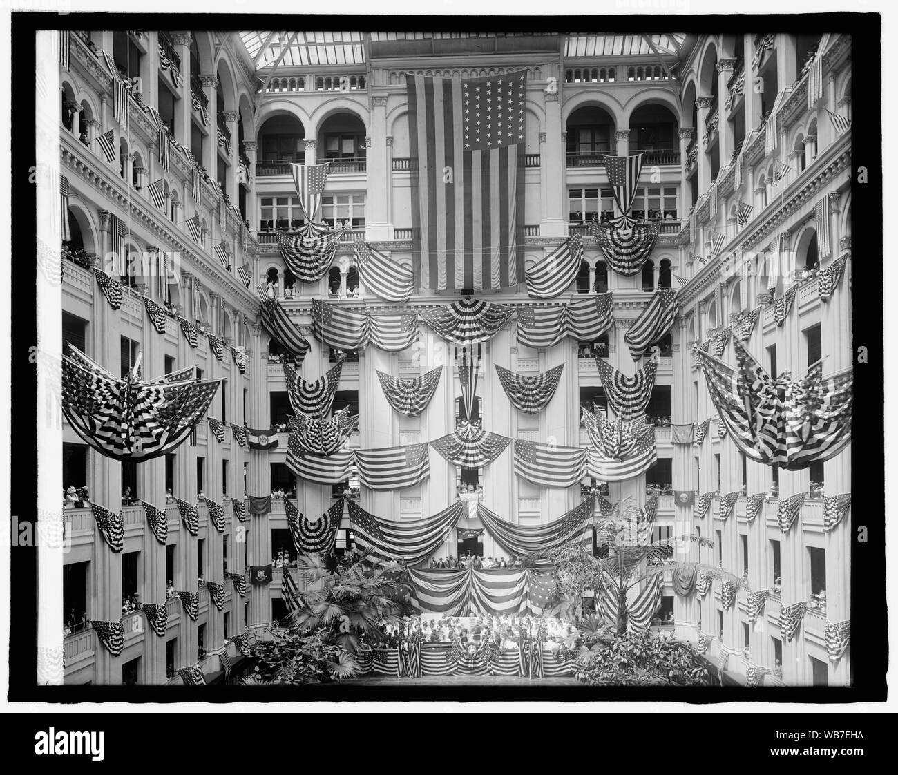 Flag Tag, Postfach Abt., [Washington, DC], 1914; Flag Tag, Postfach Abt., [Washington, DC], 1914 Stockfoto