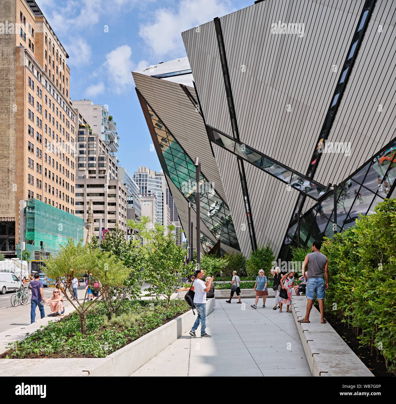 Royal Ontario Museum, ROM Stockfoto