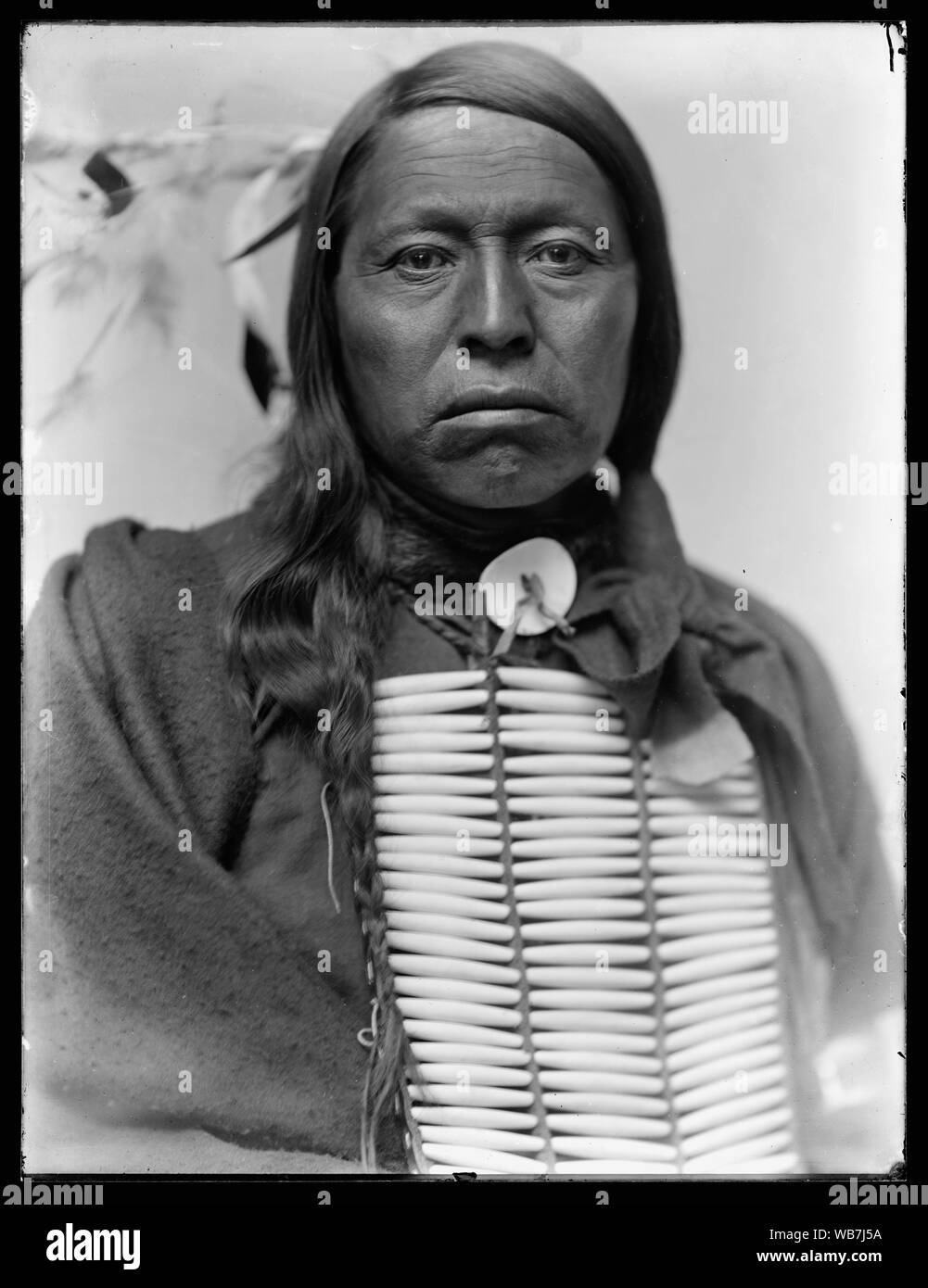 Flying Hawk, American Indian Abstract / Medium: 1 Negativ: Glas, trockenen Platte; 8 x 10 in. Stockfoto