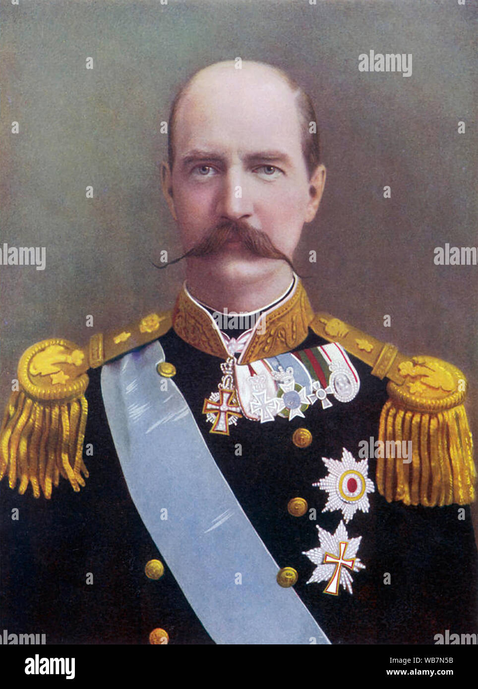 KÖNIG GEORG I. VON GRIECHENLAND (1845-1913) Stockfoto