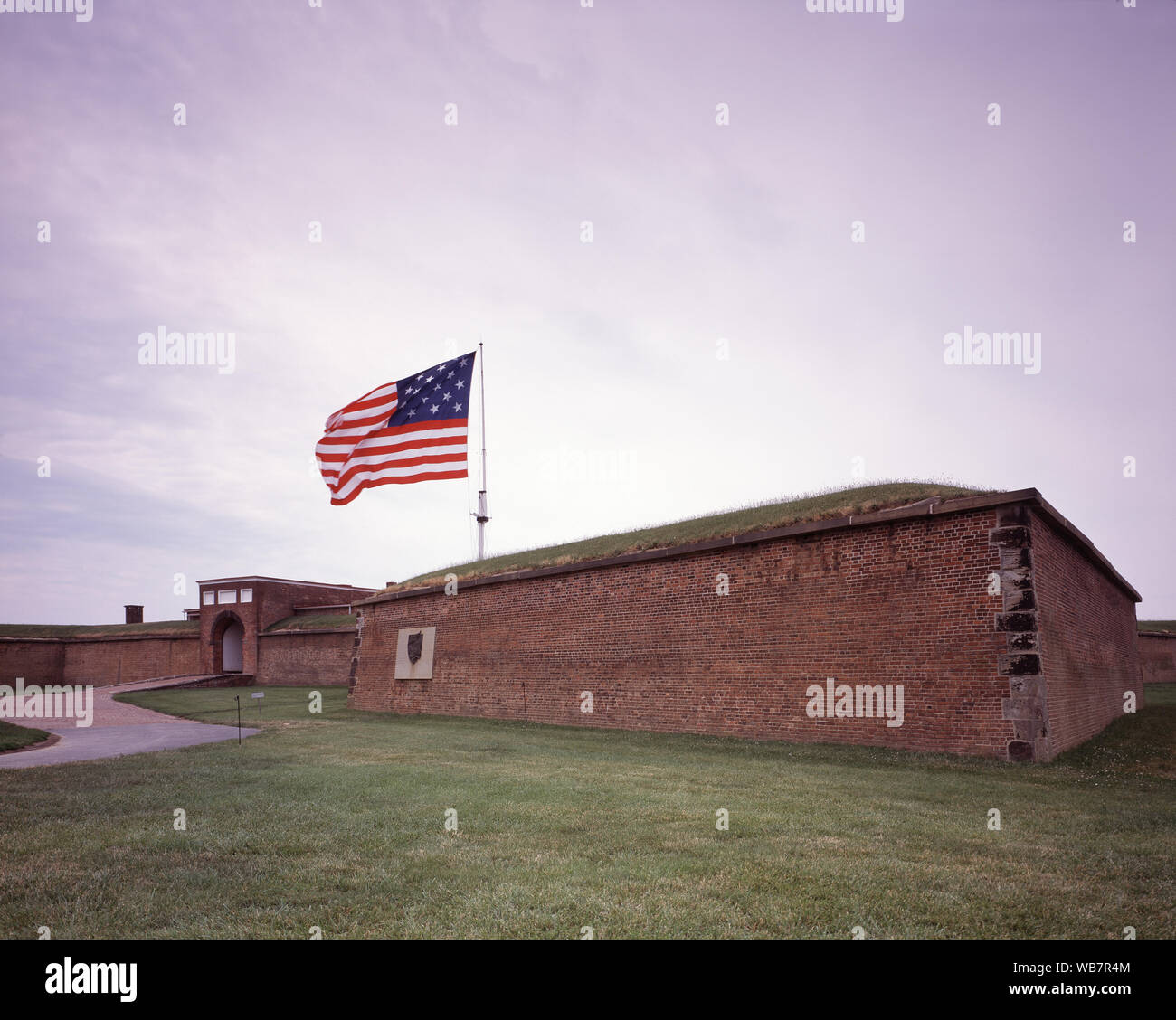 Fort McHenry in Baltimore, Maryland Stockfoto