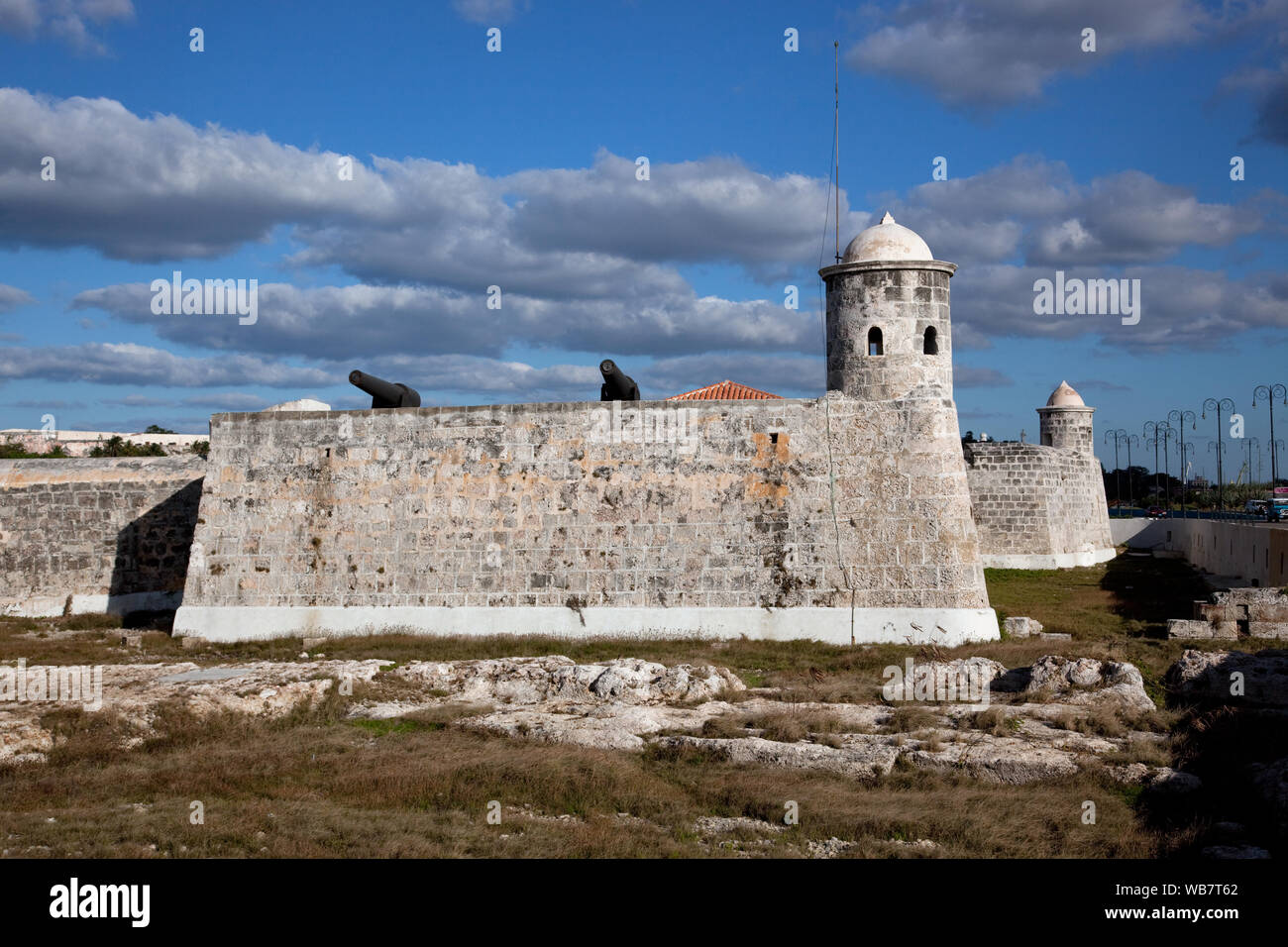 Fortaleza de San Carlos De La Cabana, Havanna, Kuba Stockfoto