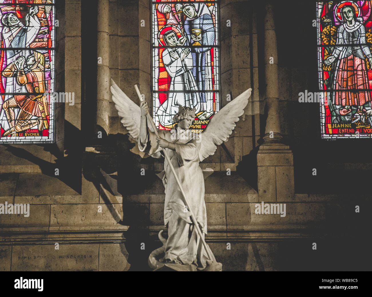 Die Basilika Sacré Coeur, Paris, Frankreich Stockfotografie Alamy