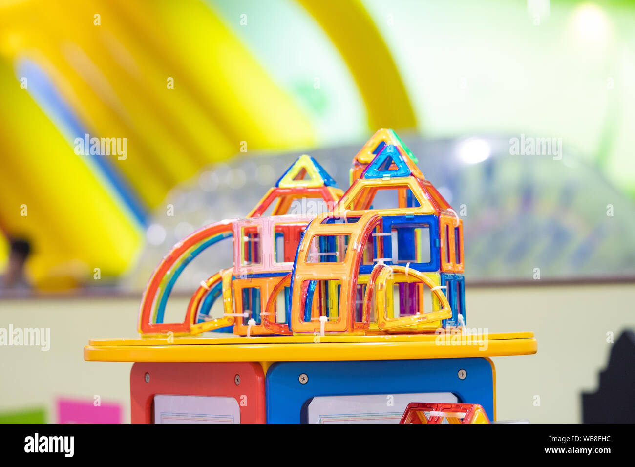 Pädagogische Spielwaren für Vorschulkinder Indoor Spielplatz Stockfoto