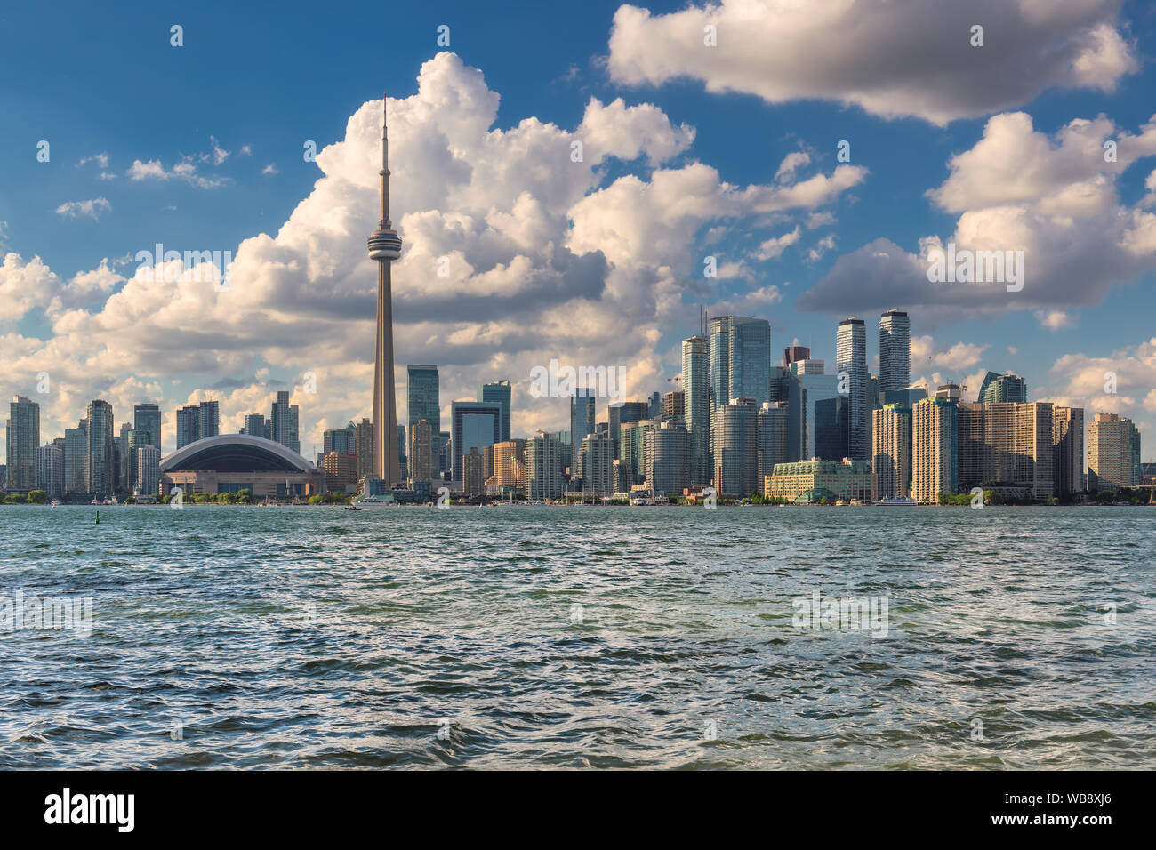 Toronto Skyline der Stadt. Stockfoto