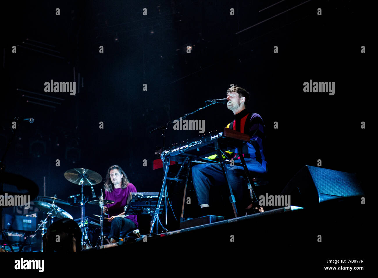 Biddinghuizen, Niederlande, 18. August 2019 James Blake führt Live at Lowlands Festival 2019 © Roberto Finizio / alamy Stockfoto