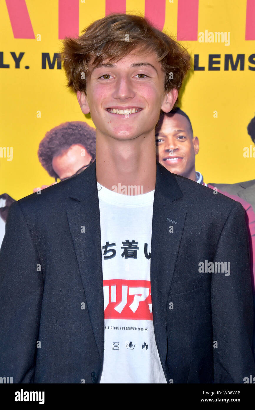 Steele Stebbins Premiere der "extuplets'at Arclight Hollywood an August 7, 2019, in Los Angeles, Kalifornien Stockfoto