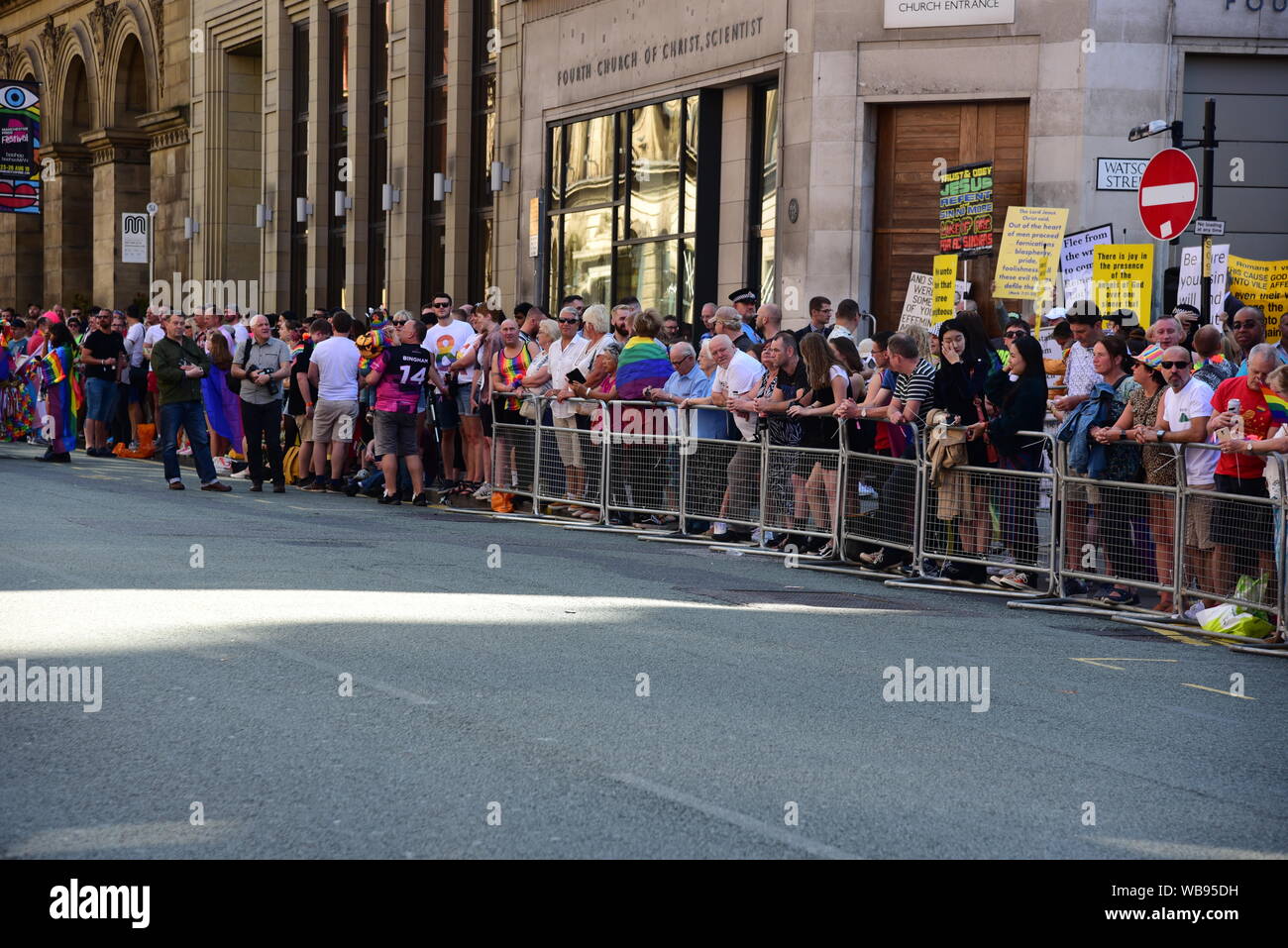 Manchester Pride Parade Stockfoto