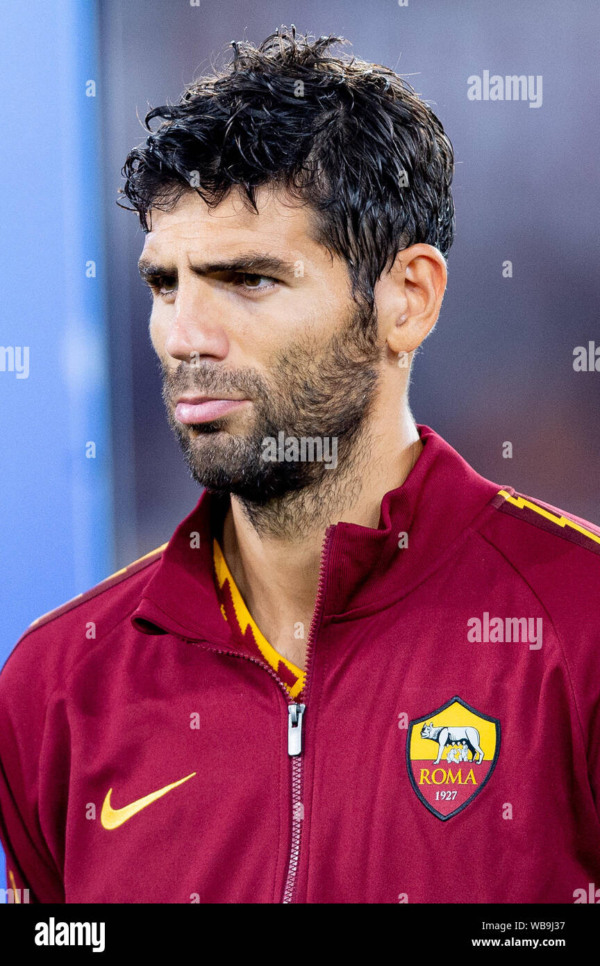 Rom, Italien. 25 Aug, 2019. Federico Fazio von AS Rom in der Serie A