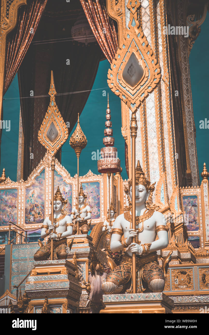 Royal Krematorium König Bhumibol in Bangkok, Thailand Stockfoto