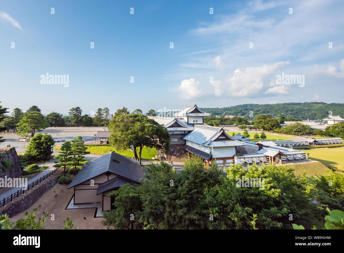 Kanazawa Castle Park in Kanazawa, Ishikawa, Japan. einer berühmten historischen Ort. Stockfoto