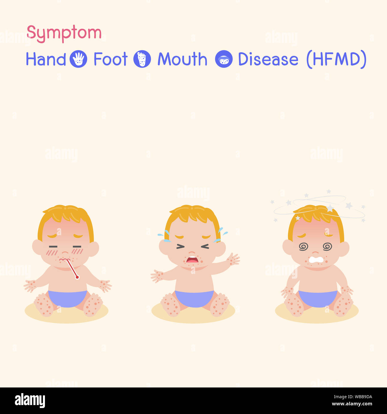 symptom-der-krankheit-virus-baby-kinder-angesteckt-haben-eine-blase