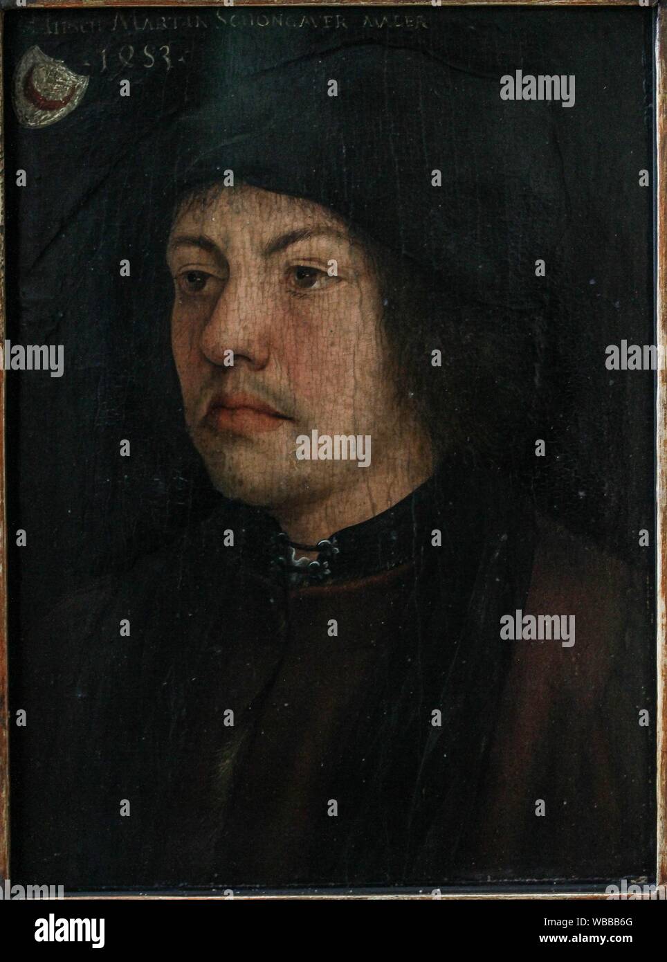 'Martin Shongauer', 1510, von Hans Burgkmair (1473-1531) Stockfoto