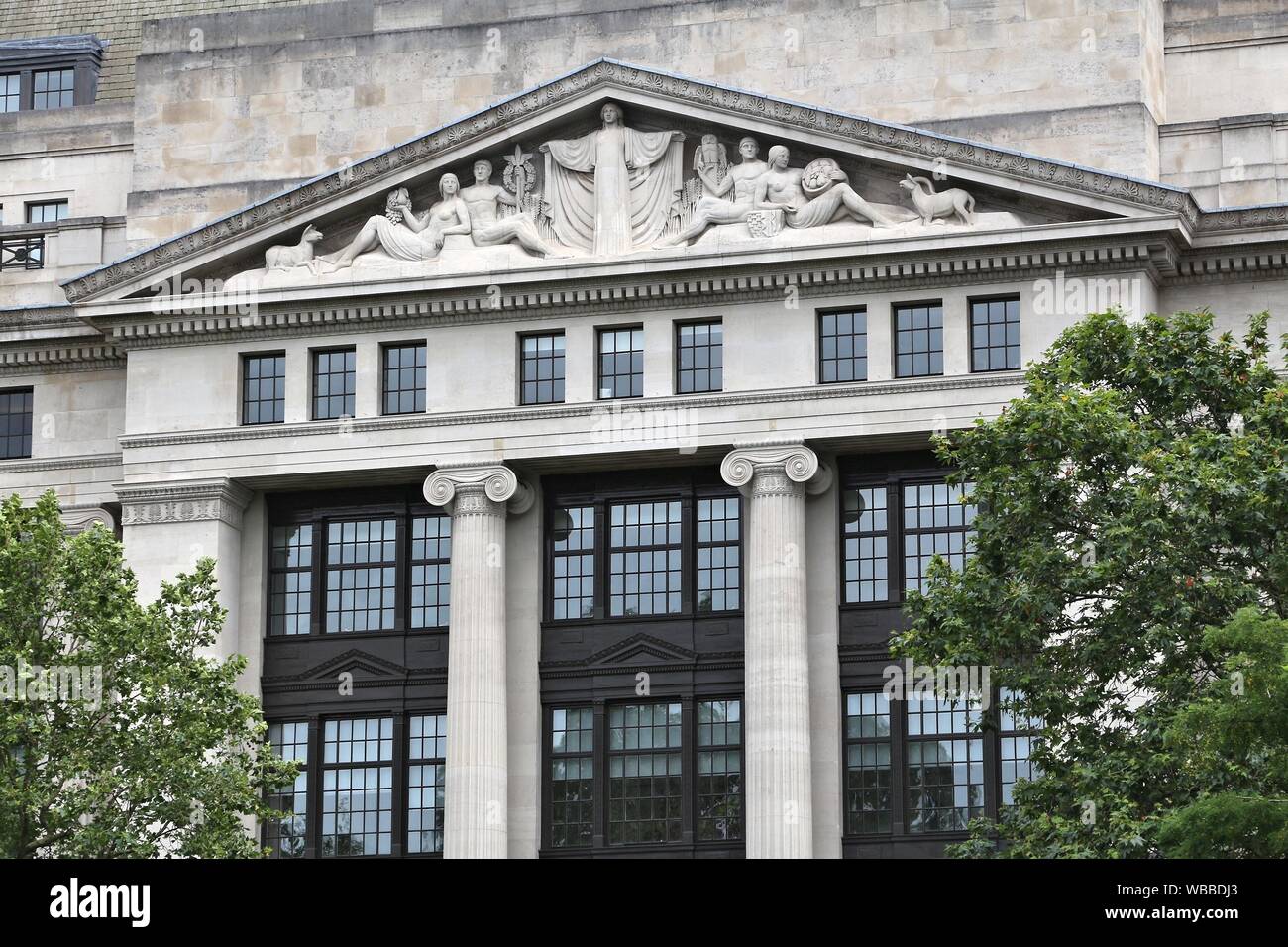 Museen, Bibliotheken und Archive Rat in London, UK. Stockfoto