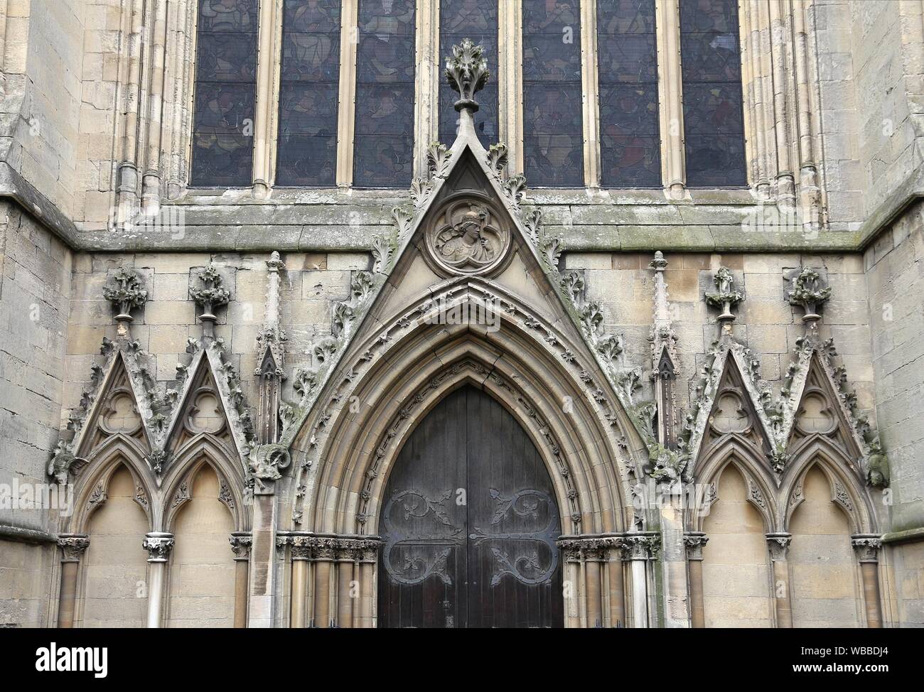 Münster Doncaster, South Yorkshire, UK. Kirche von St. George. Stockfoto