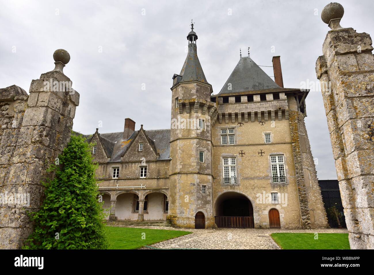 Chateau de Talcy, achete, en 1517 par le banquier Florentin Salviati