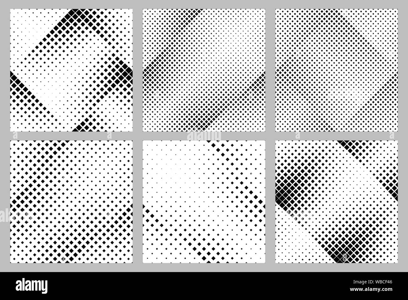 Nahtlose geometrische Diagonalen quadratischen Muster Hintergrund - vektorgrafik von Plätzen Stock Vektor