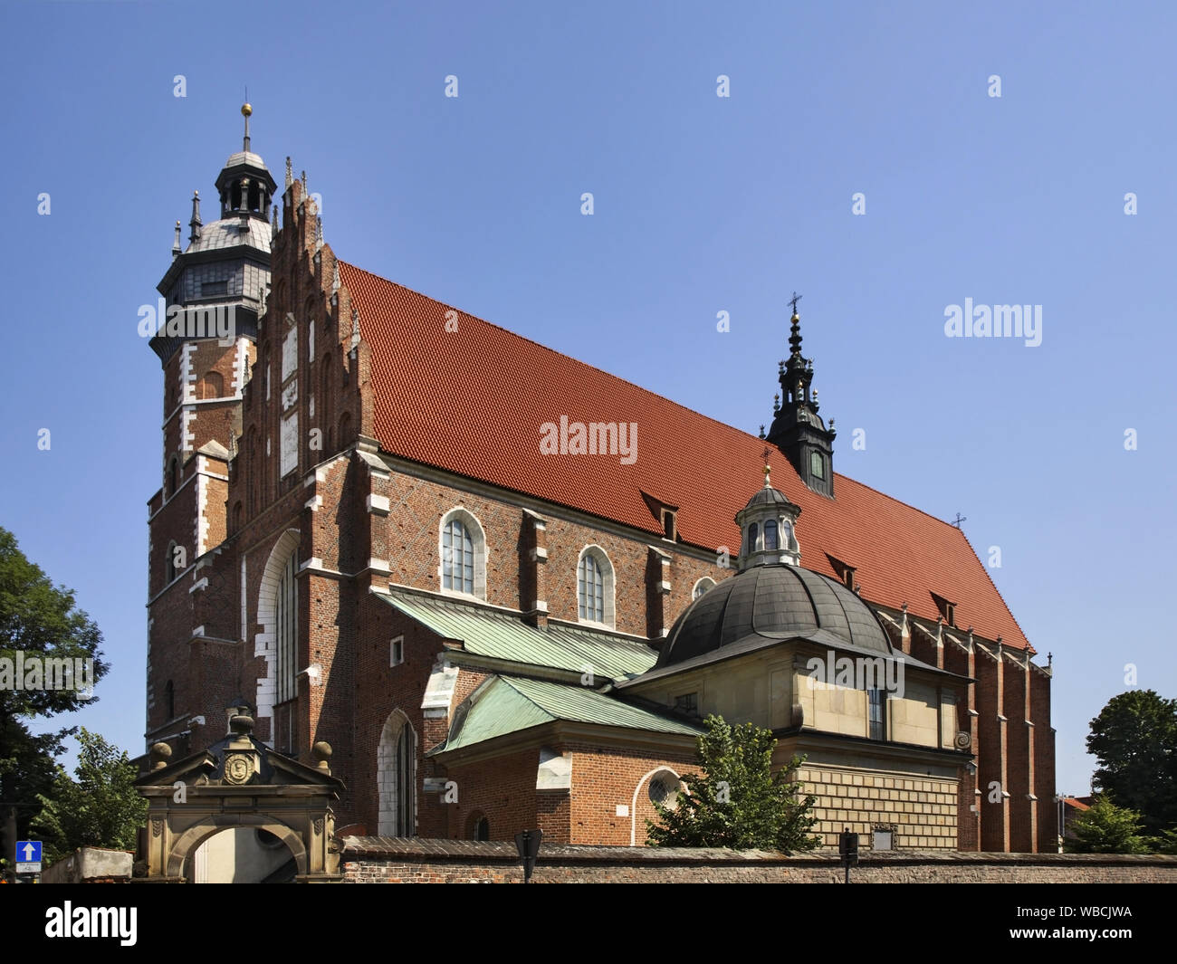 Corpus Christi Kirche in Kazimierz. Krakau. Polen Stockfoto