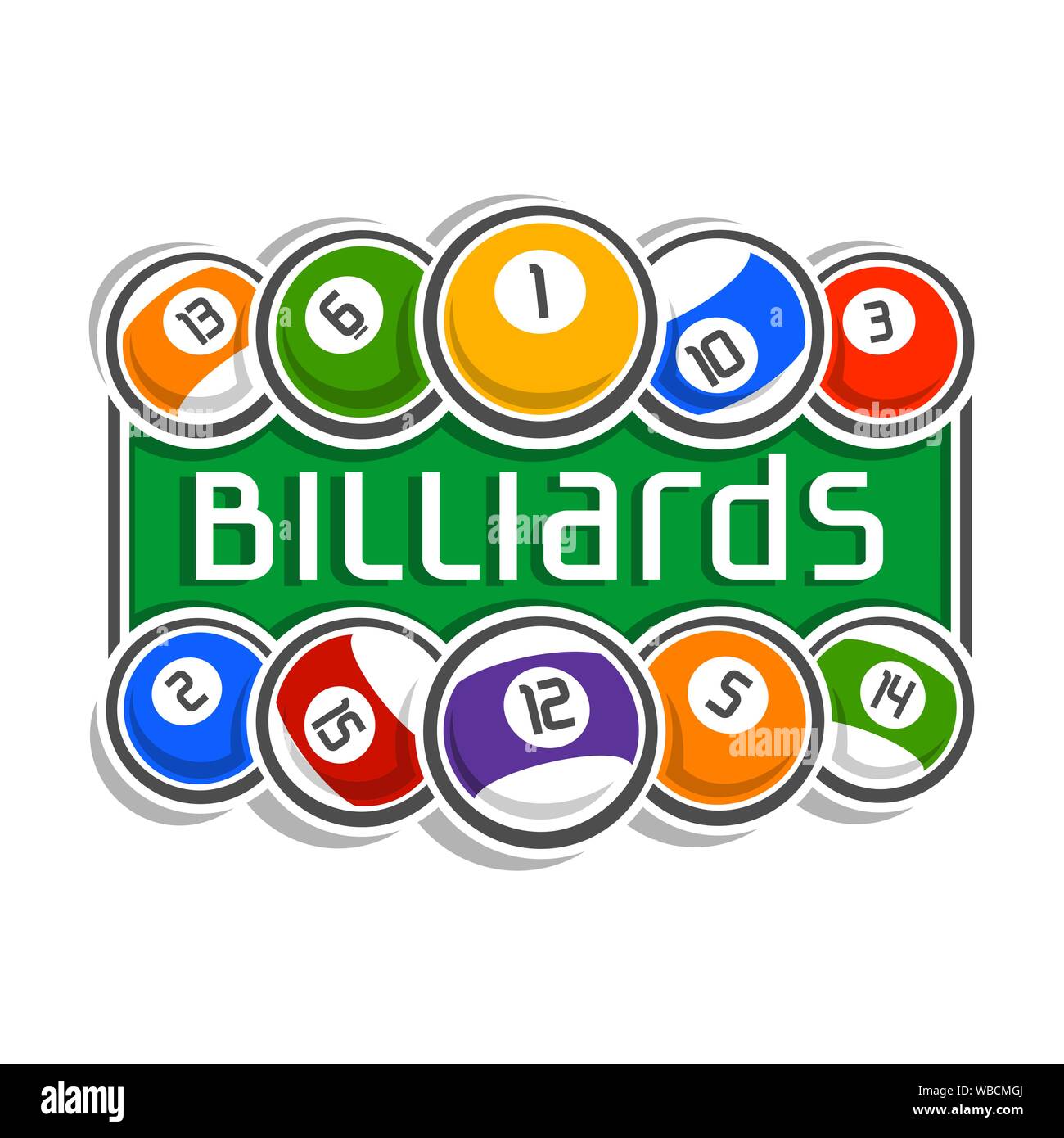 Cartoon billiards Fotos und Bildmaterial in hoher Auflösung Alamy