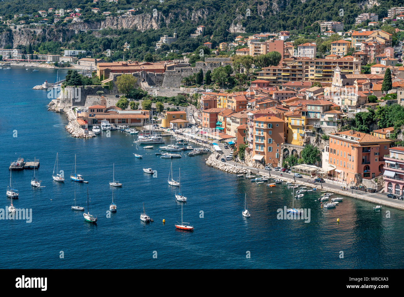 Villefranche-sur-Mer, Cote d'Azur, Frankreich Stockfoto