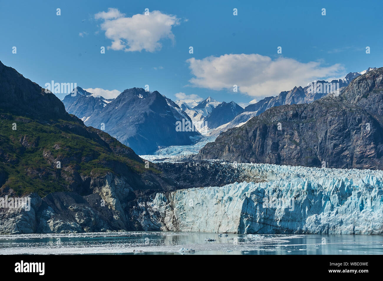 Glacier Bay National Park Margerie Gletscher Stockfoto