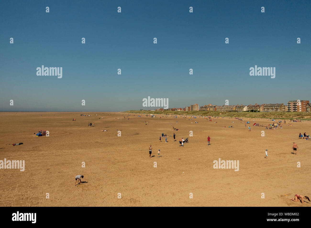 Lytham St Annes Strand 4 Stockfoto
