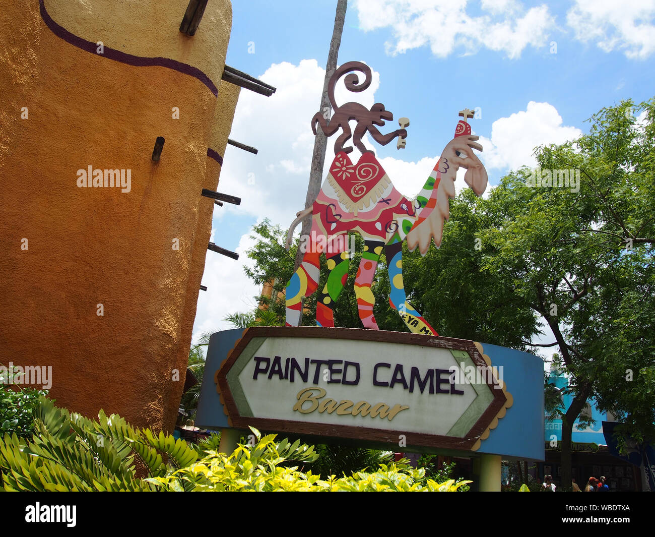 Busch Gardens Tampa, USA, Juni 20, 2019, © katharine Andriotis Stockfoto