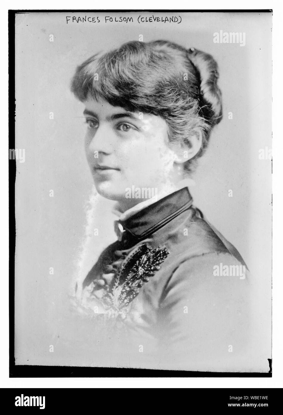 Frances Folsom (Cleveland) Abstract / Medium: 1 Negativ: Glas; 5 x 7 in. oder kleiner. Stockfoto