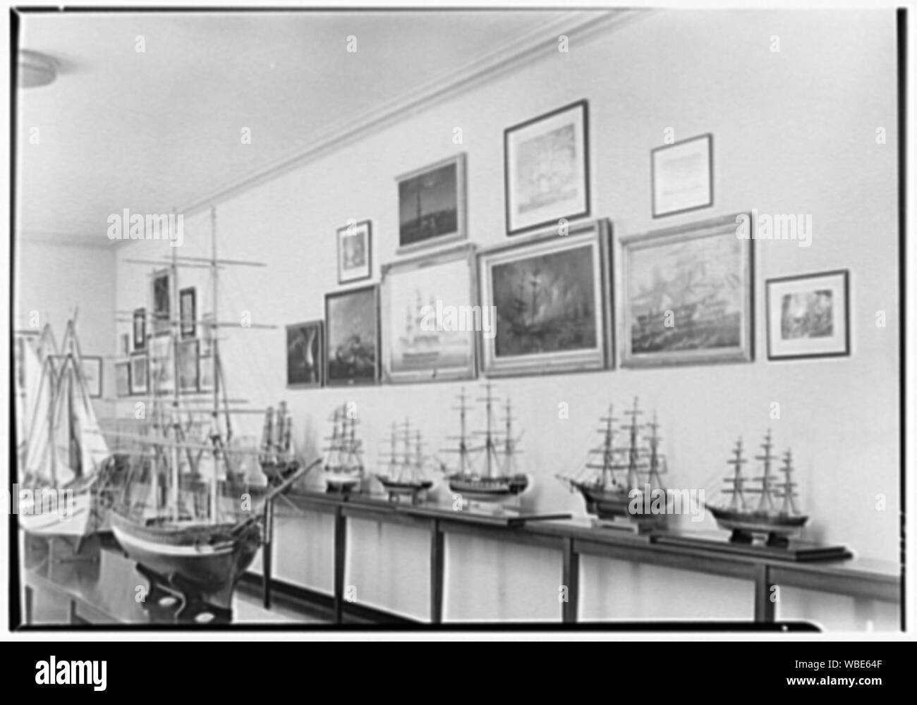 Franklin Delano Roosevelt Bibliothek, Hyde Park, New York. Abstract / Medium: Gottscho-Schleisner Sammlung Stockfoto